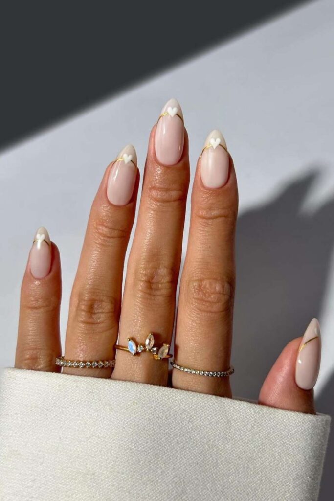 valentines heart nails 20