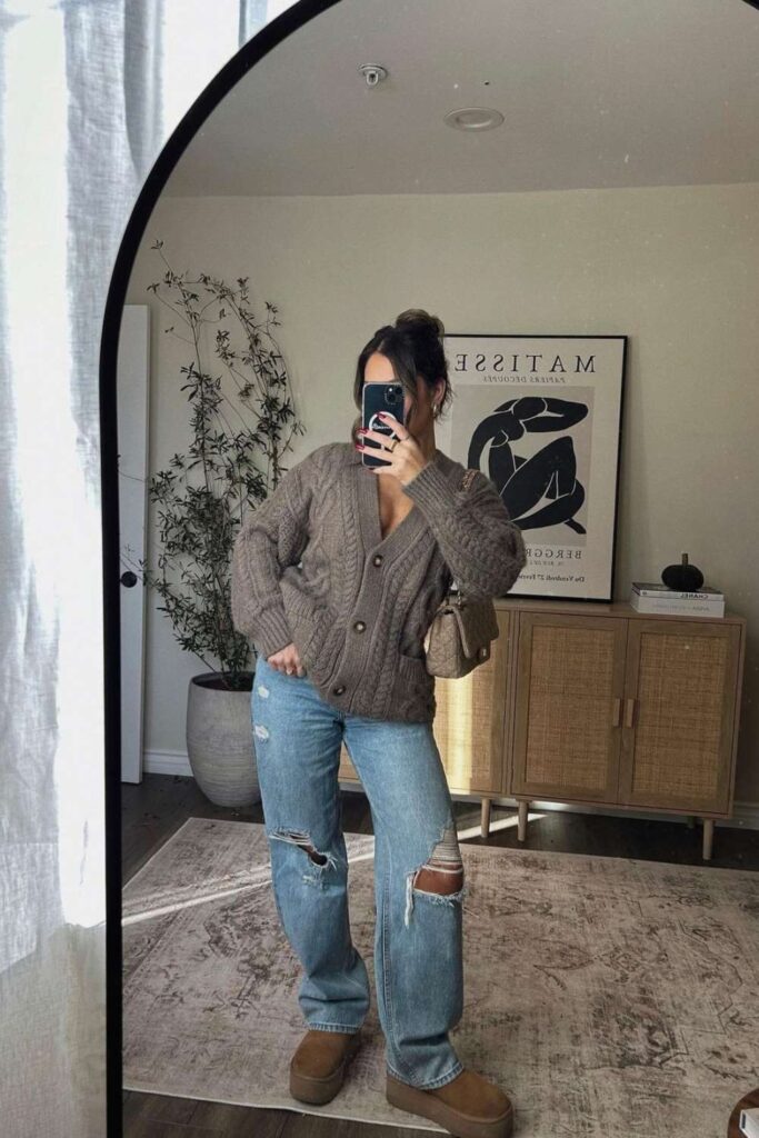 cardigan outfit ideas 31